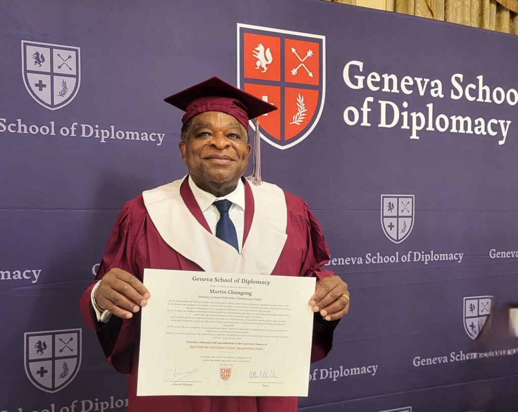 GSD Featured in UN Today Following Honorary Doctorate for Martin Chungong
